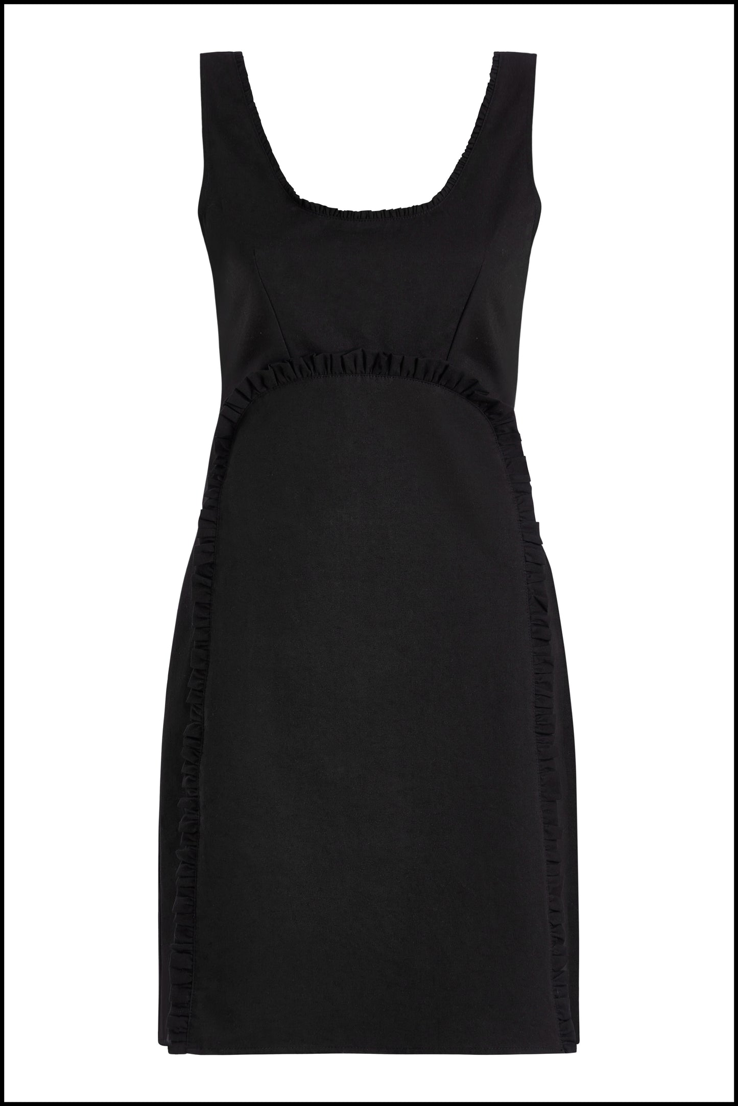 Apron Dress - Black