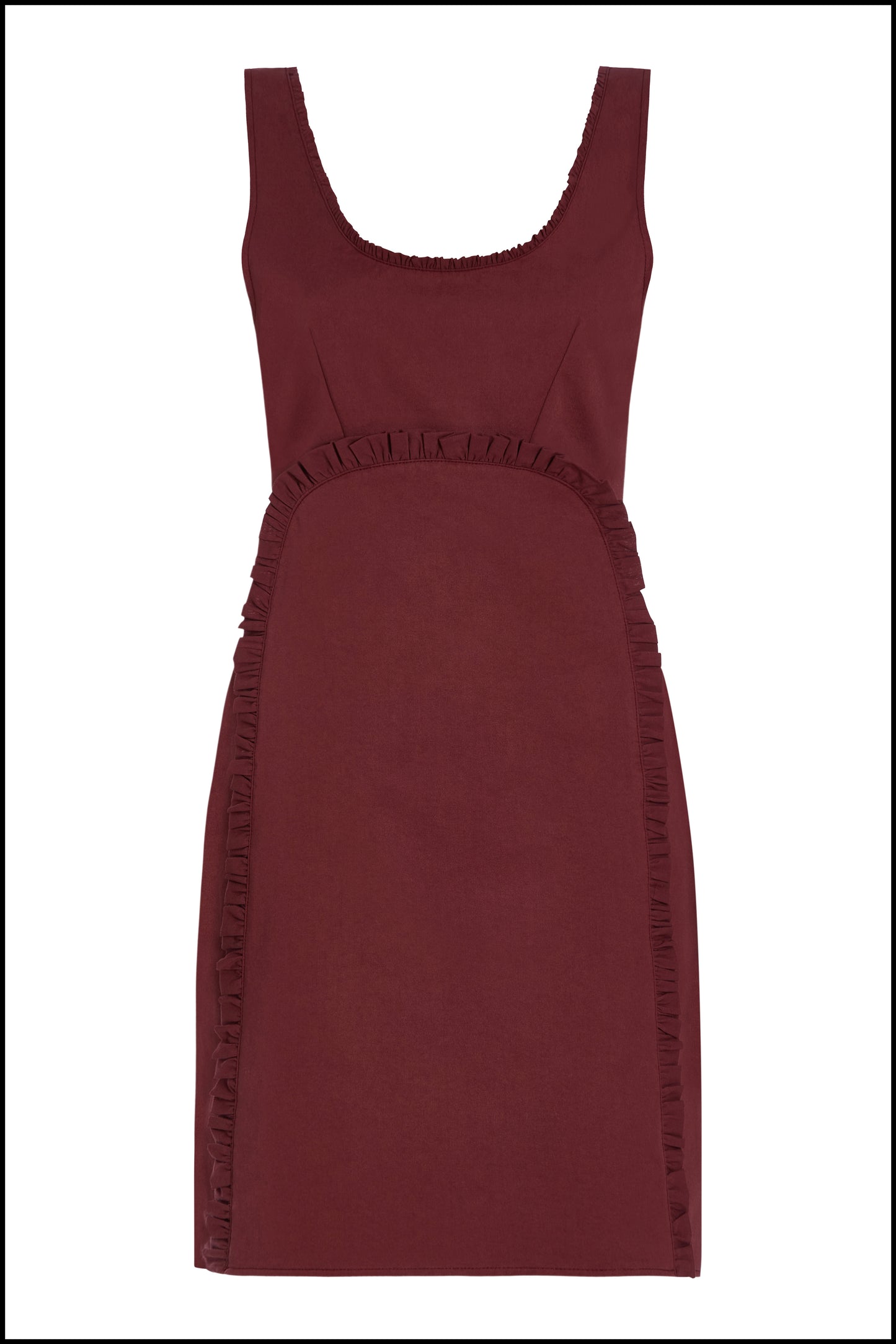 Apron Dress - Pomegranate