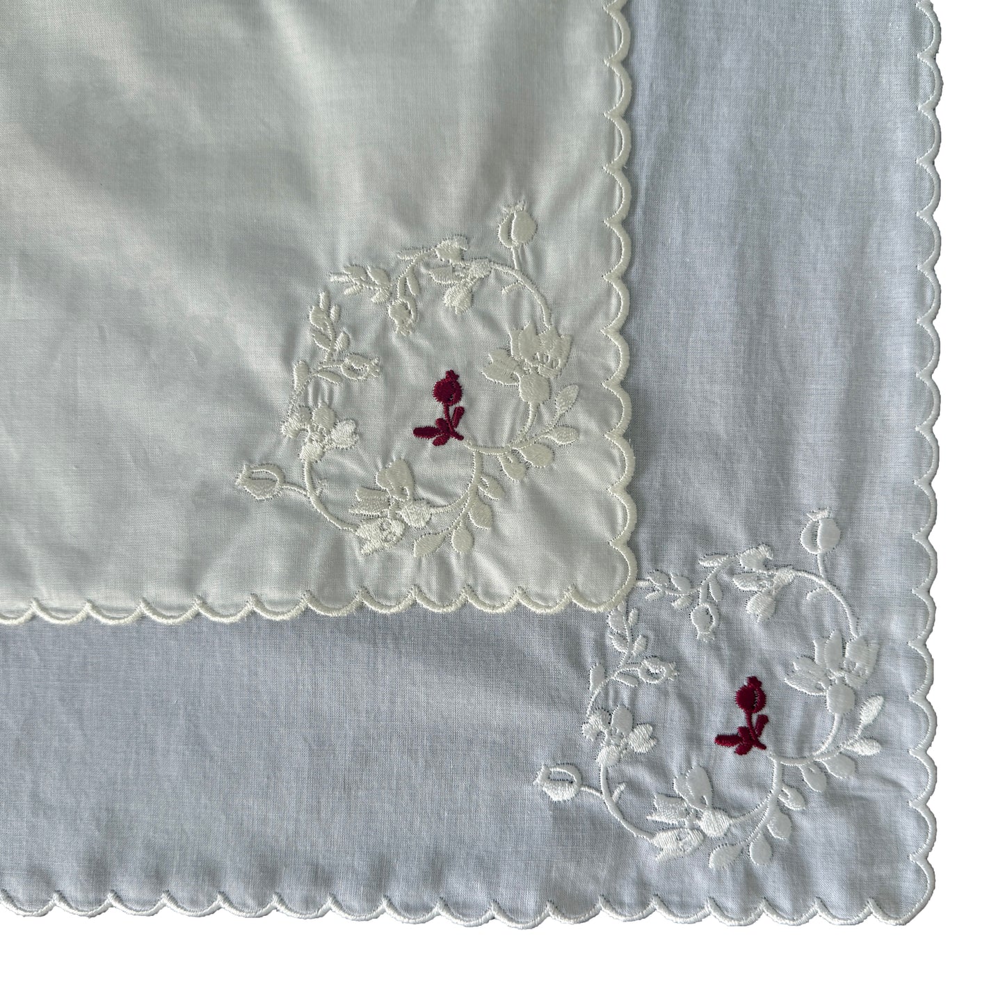 Pomegranate Embroidered Handkerchief