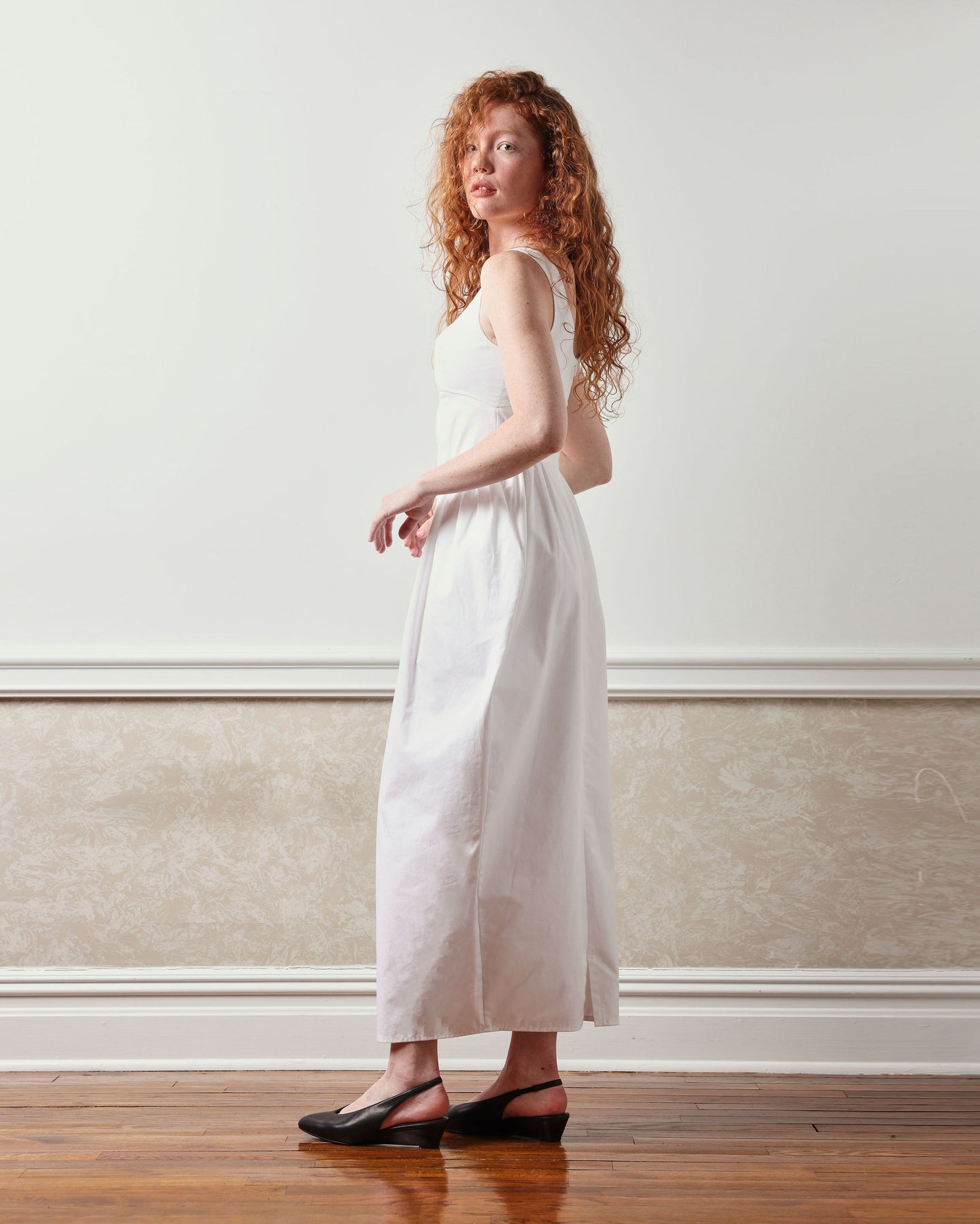 Tulip Dress - White
