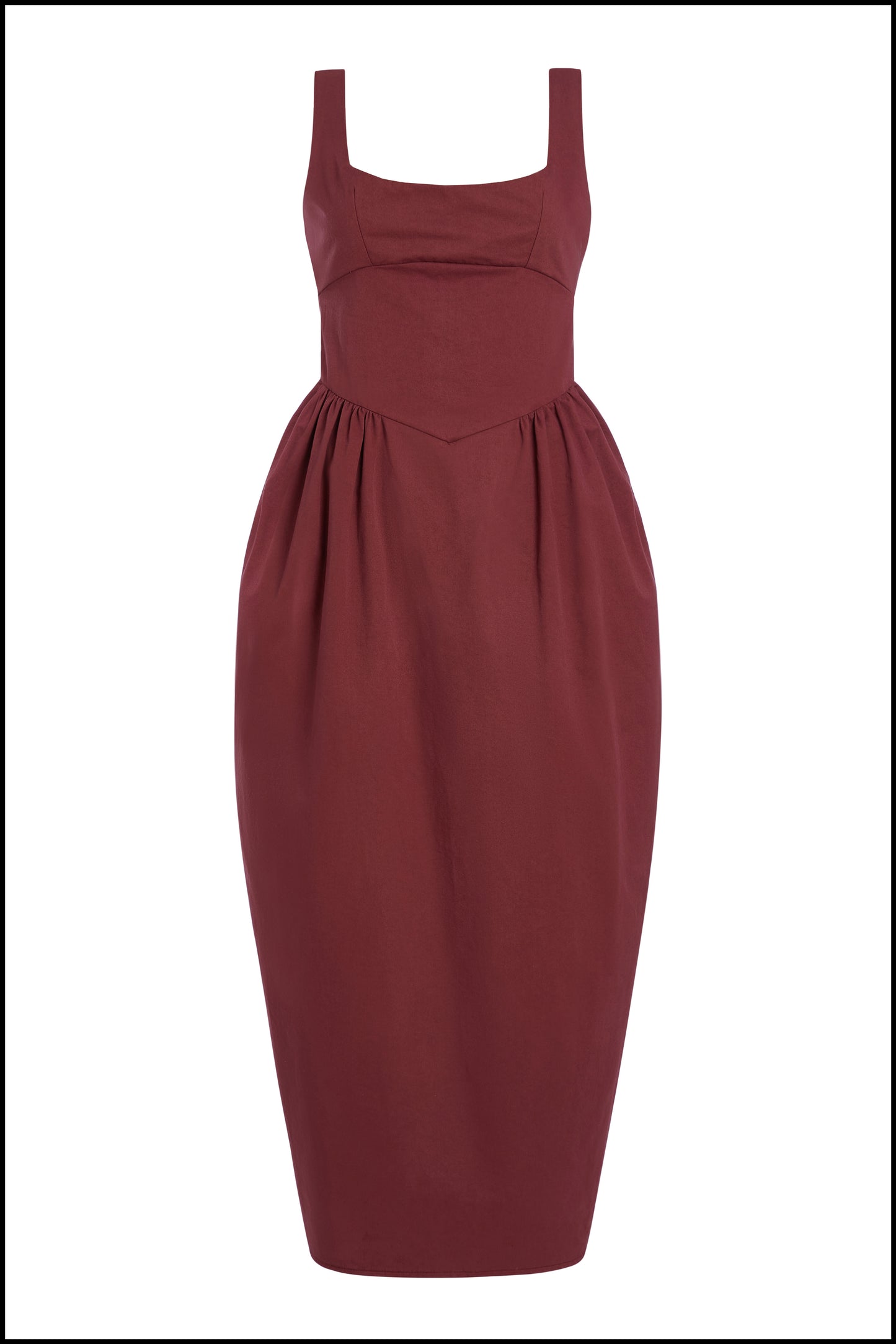 Tulip Dress - Pomegranate