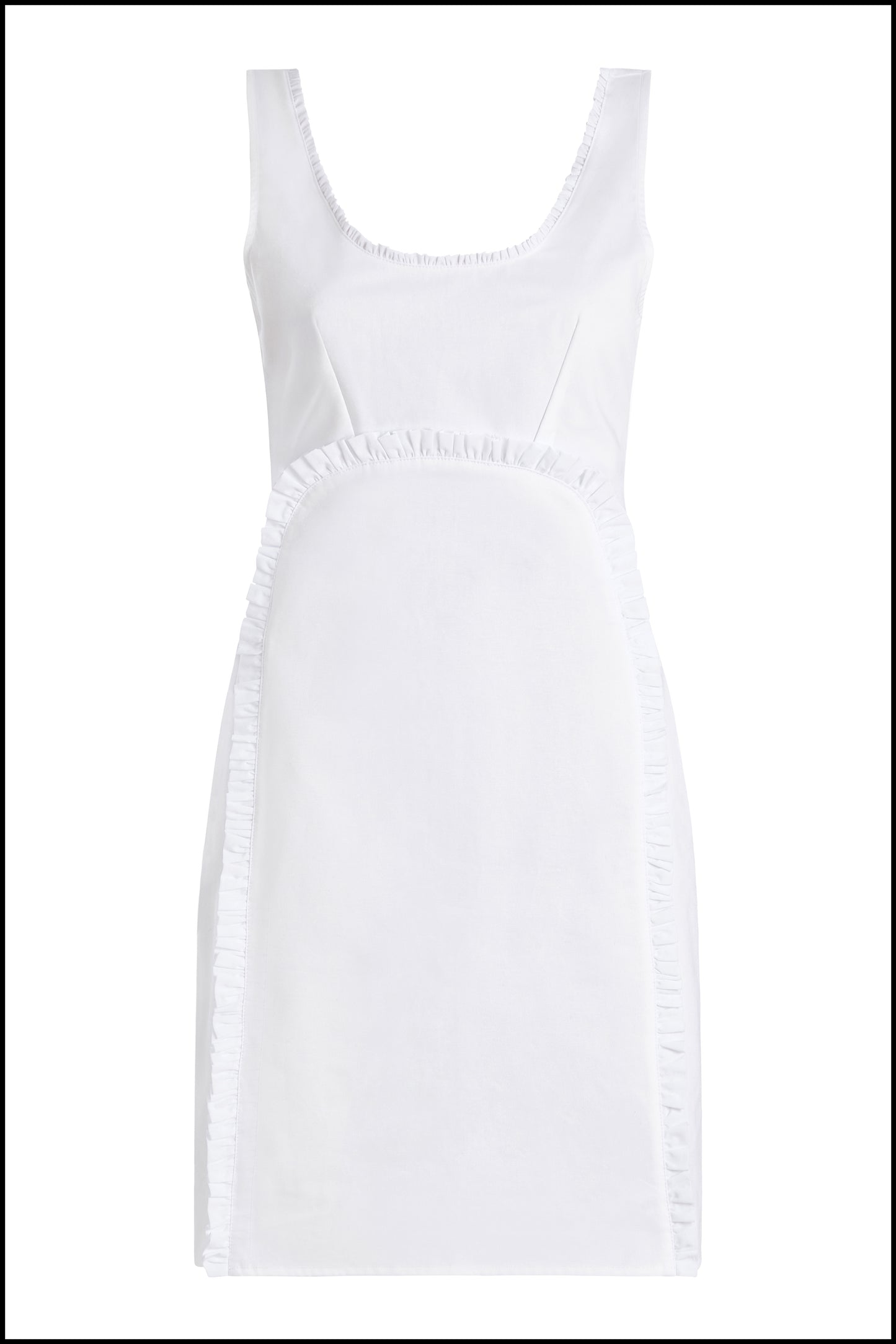 Apron Dress - White