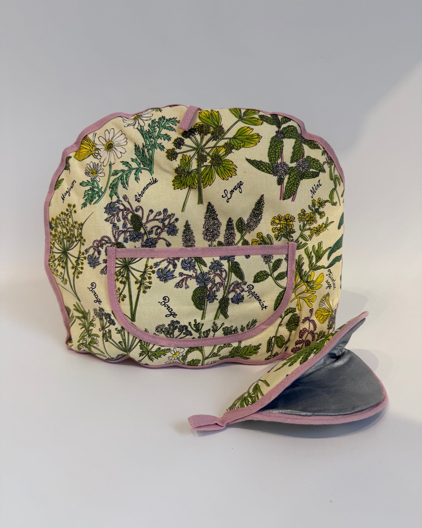 Herbal Printed Tea Cozy