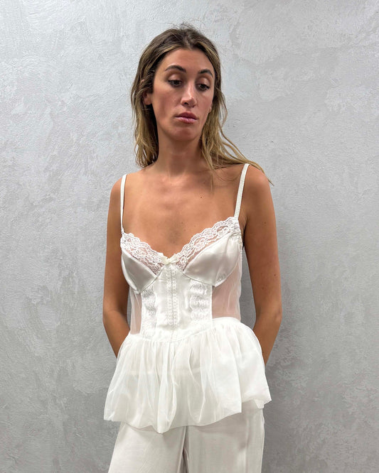 Babydoll chemise - White