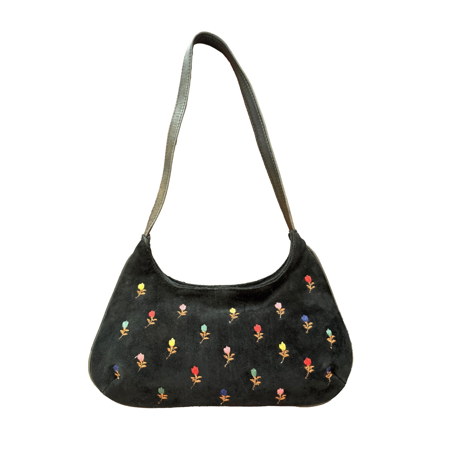 Suede Tulip Purse