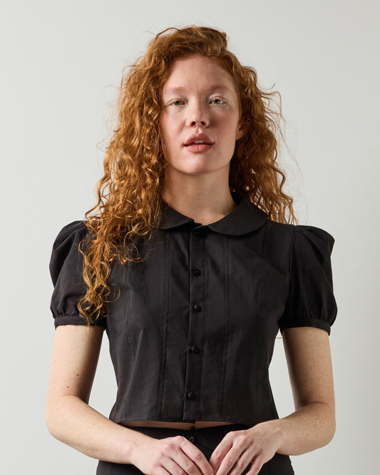 Enketta Blouse  - Black