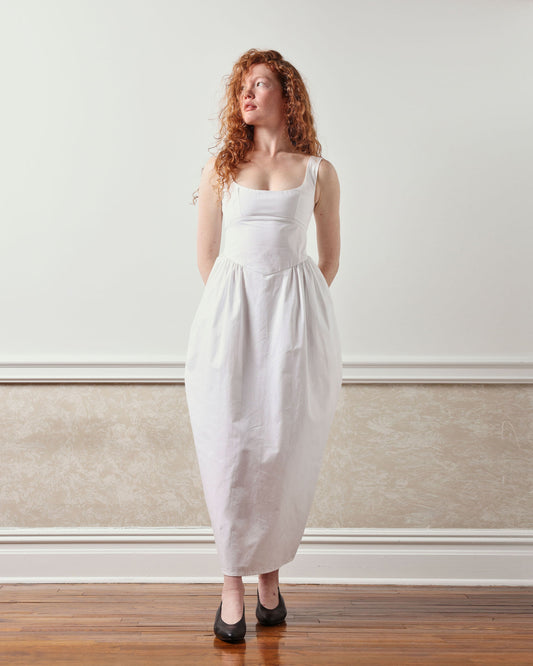 Tulip Dress - White