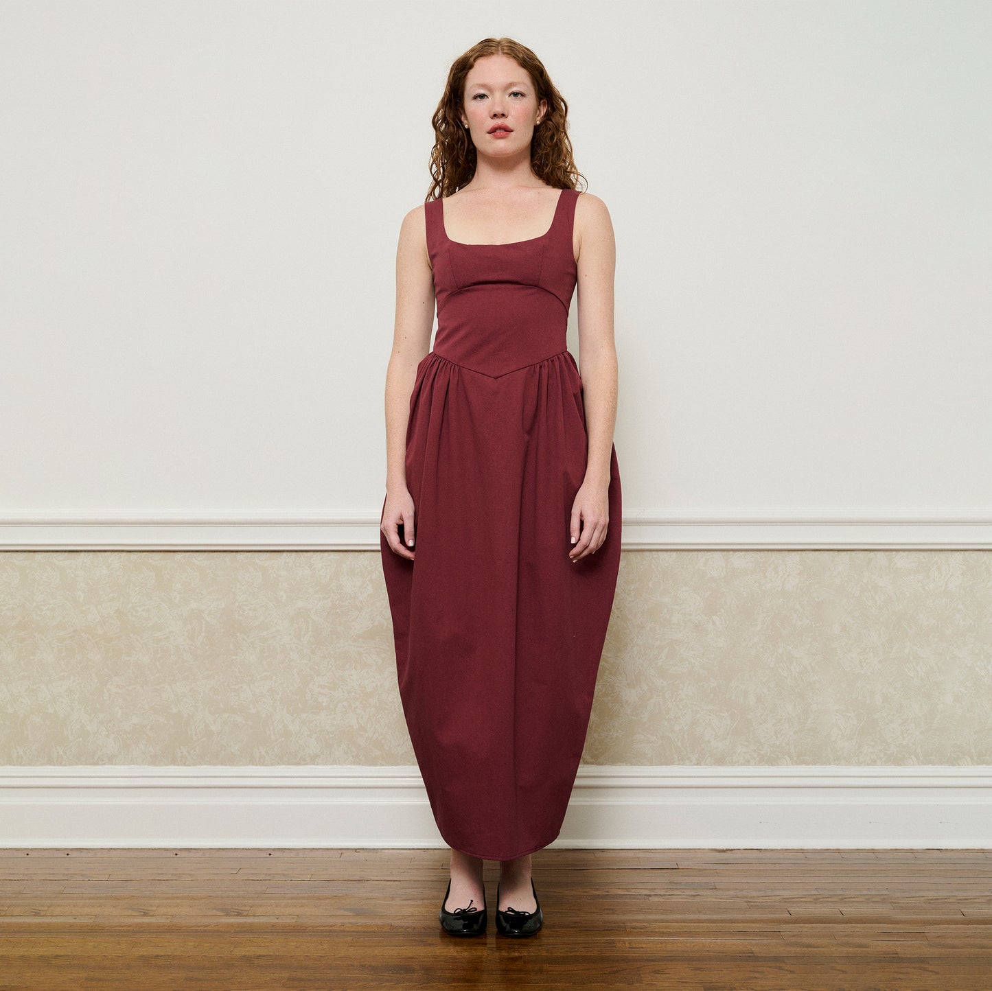 Tulip Dress - Pomegranate