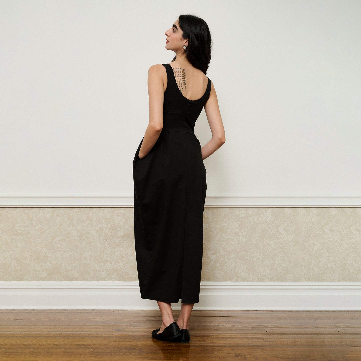 Tulip Dress - Black
