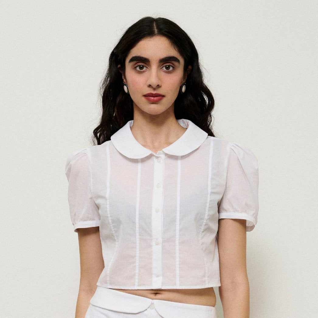 Enketta Blouse  - White