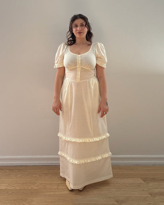 Picnic Dress - Buttercream