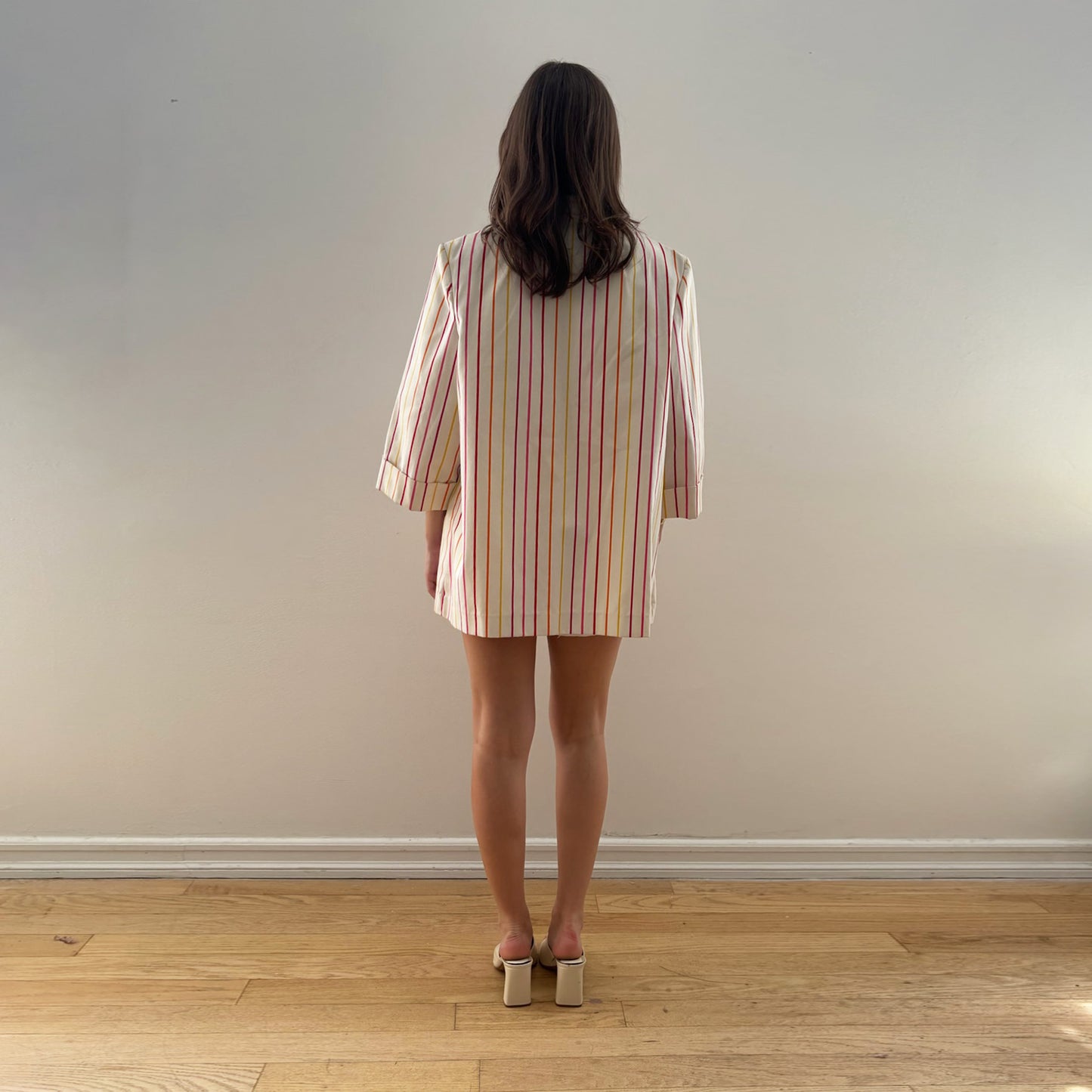 Candy Pinstripe Blazer