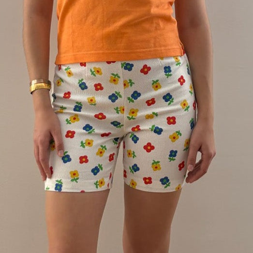 High Waisted Daisy Shorts