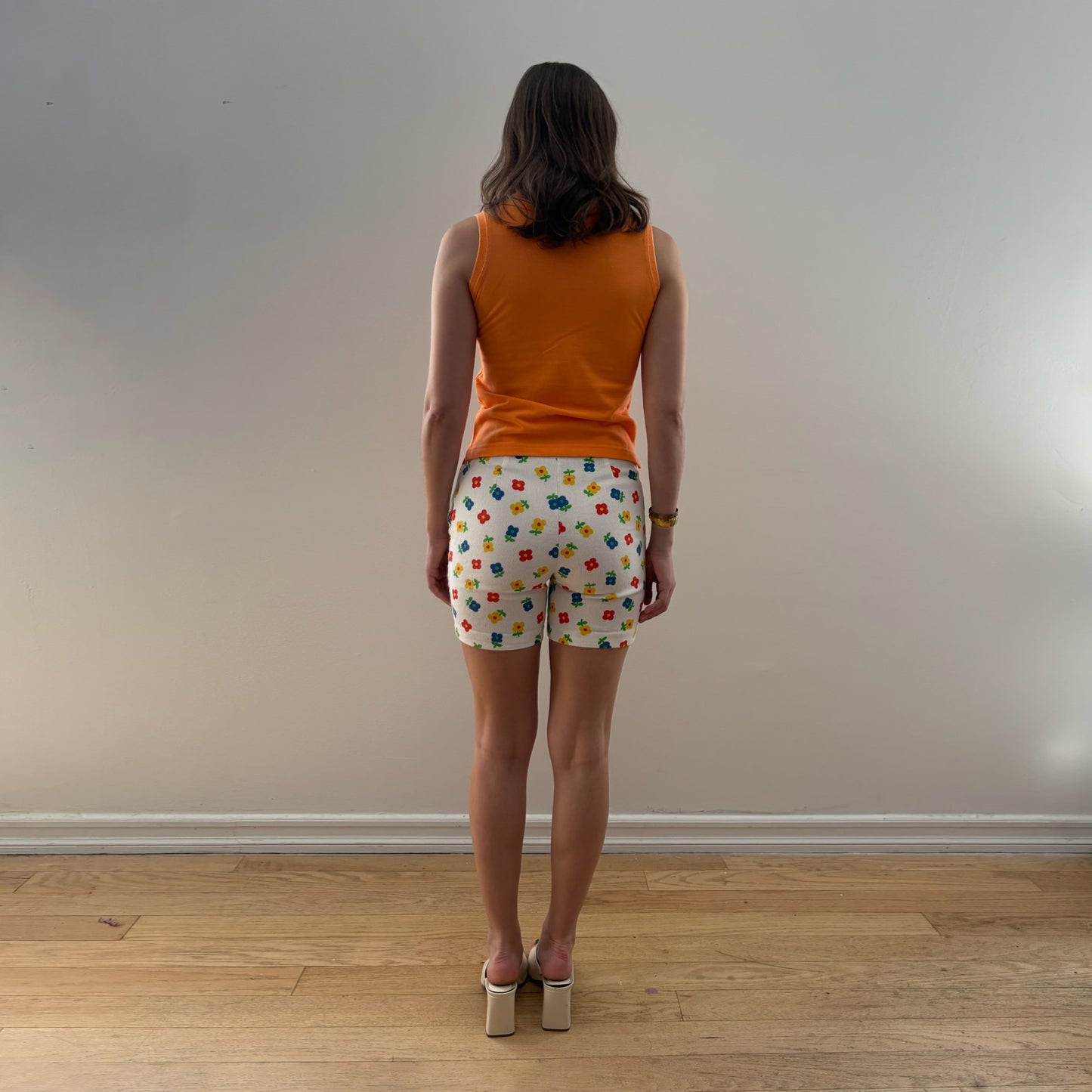 High Waisted Daisy Shorts