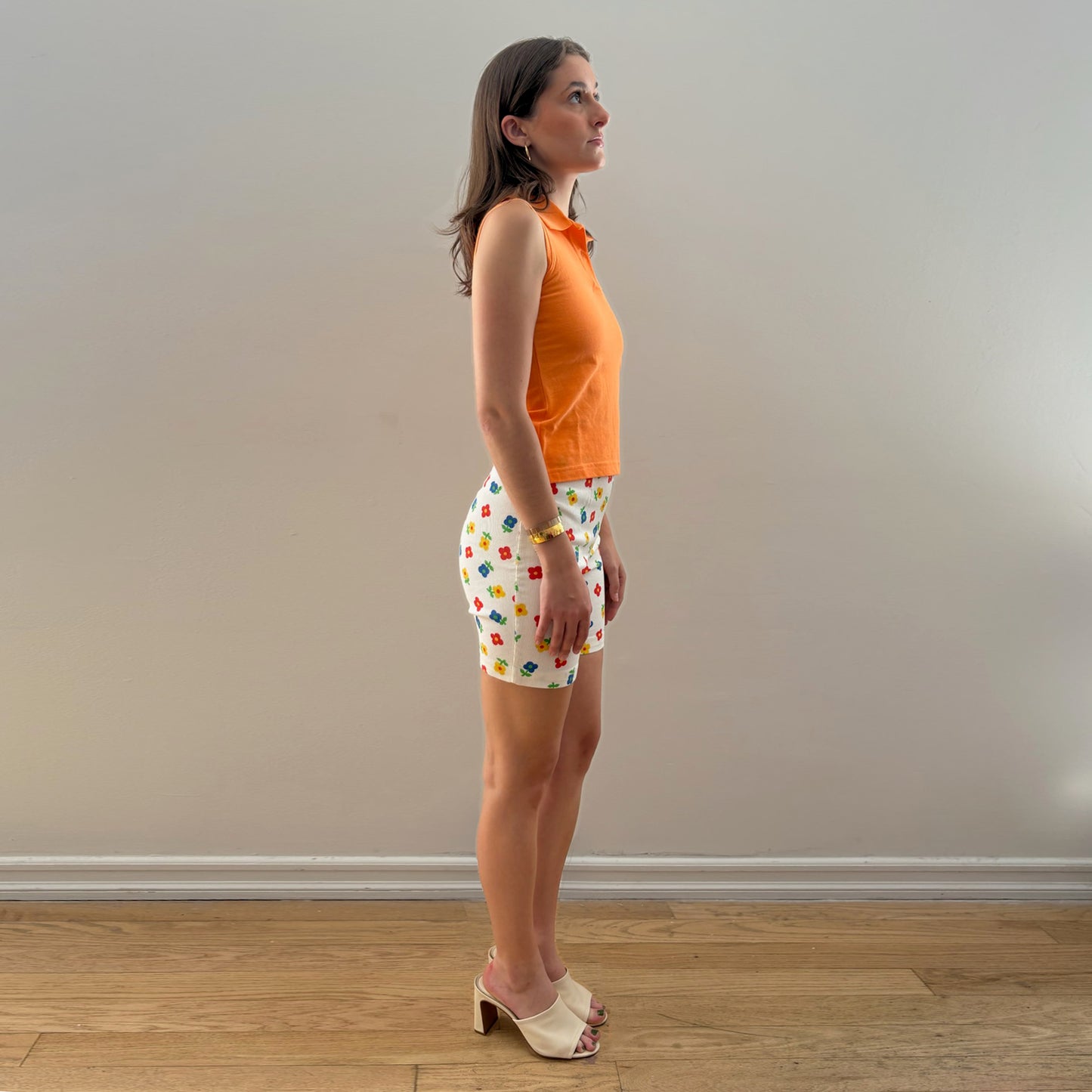 High Waisted Daisy Shorts