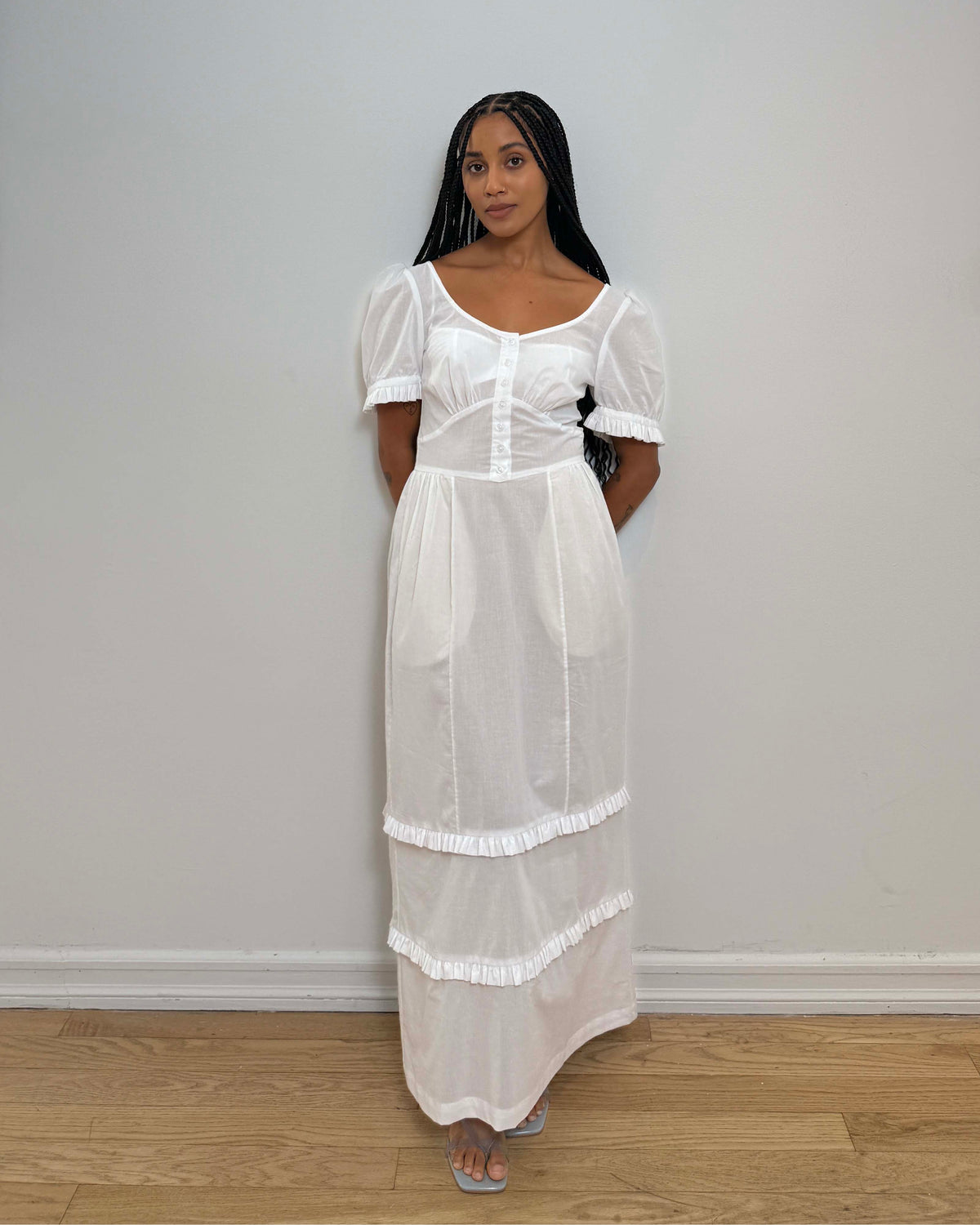 Picnic Dress - White