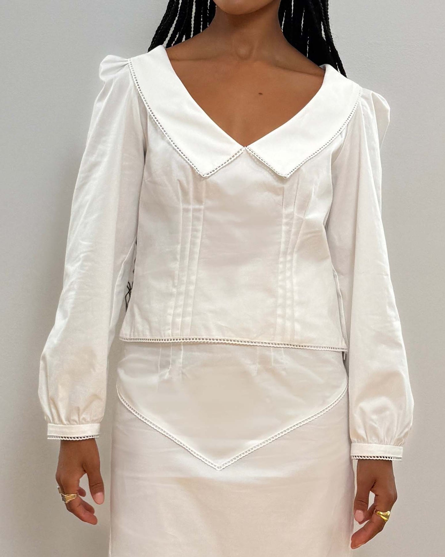 Gavrielle Top in White